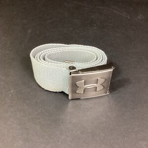 Under Armour Webbing Belt - Light Gray - One Size Fits All - Woven Thread